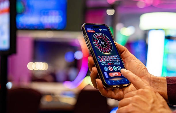 Live dealer and slot categories linked from mobile account menu